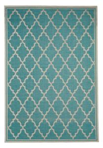 Intreccio türkizkék szőnyeg, 135 x 190 cm - Floorita