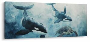 Kép - Víz alatti festmény (120x50 cm)