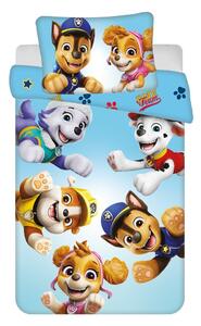 Pamut gyerek ágyneműhuzat babaágyhoz 100x135 cm Paw Patrol – Jerry Fabrics