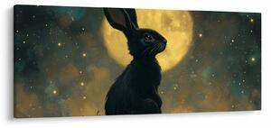 Kép - Nyúl és hold (120x50 cm)