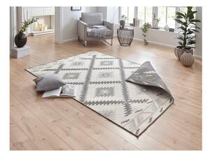 Malibu szürke-krémszínű kültéri szőnyeg, 170 x 120 cm - NORTHRUGS