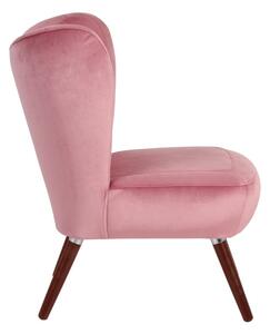 Sari Velvet rózsaszín fotel - Max Winzer