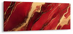 Kép - Vörös-arany márvány (120x50 cm)