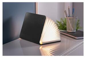 Mini fekete isméretű könyvalakú LED asztali lámpa - Gingko