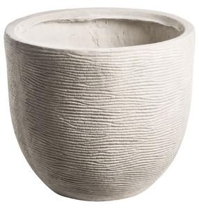 Virágcserép LIXOURI 47 cm Világosszürke