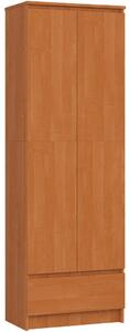 Kétajtós szekrény fiókkal 60 cm VALESTRA - égerfa