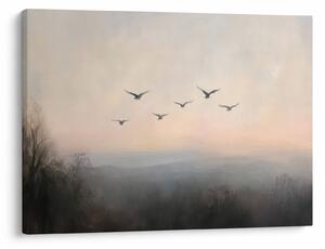 Kép - Madárcsapat (70x50 cm)