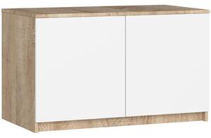 Szekrénybővítő LOTA 90 cm - sonoma tölgy / fehér