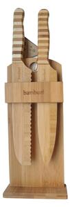 Chapati bambuszállvány 2 db késsel - Bambum
