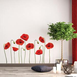 Vermeil Poppies falmatrica szett, 60 x 70 cm - Ambiance