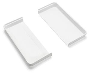 Fehér-szürke műanyag evőeszköztartó fiókba 58,5 x 41,5 cm – Addis