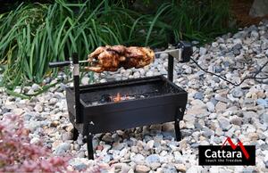 Barbecue motoros grillsütő, hosszúság 60 cm - Cattara