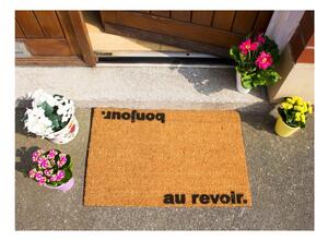 Bonjour Au Revoir lábtörlő, 40 x 60 cm - Artsy Doormats