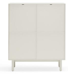 Krémszínű komód 100x120x40 cm Corvo – Teulat