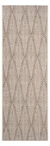 Pella barna-bézs kültéri szőnyeg, 70 x 200 cm - NORTHRUGS