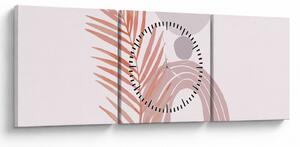 Kép - Lila minimalizmus N⁰1 (órával) (90x30 cm)