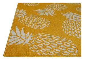 Ananas sárga kültéri szőnyeg, 160 x 230 cm - Floorita