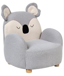 Gyerekfotel Koala HERVIK Szürke