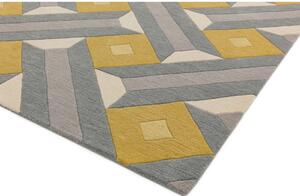 Motif szürke-sárga szőnyeg, 160 x 230 cm - Asiatic Carpets