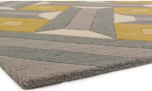 Motif szürke-sárga szőnyeg, 160 x 230 cm - Asiatic Carpets
