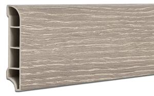 Vinyl SPC padlószegély Berben tölgy 2400x60x12 mm