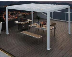 Proda Bioklimatikus Pergola 3x4m, Fehér