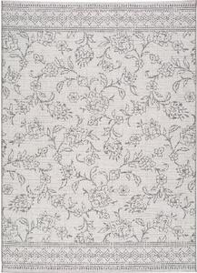 Weave Floral szürke kültéri szőnyeg, 77 x 150 cm - Universal