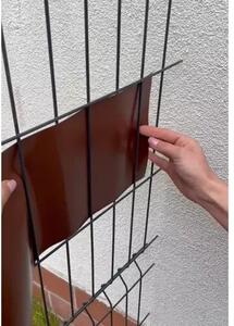 Kerítésszalag 19cmx35m 450g/m2 barna 23702