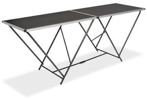 Összecsukható MDF/alumínium tapétázóasztal 200 x 60 x 78 cm