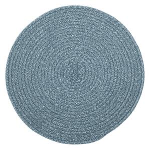 Kék pamutkeverék tányéralátét, ø 38 cm - Tiseco Home Studio