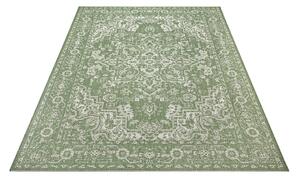 Vienna zöld-bézs kültéri szőnyeg, 80x150 cm - Ragami