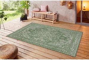 Vienna zöld-bézs kültéri szőnyeg, 200x290 cm - Ragami