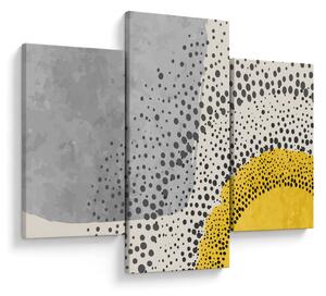 Kép - N⁰3 strand absztrakt festménye (90x60 cm)