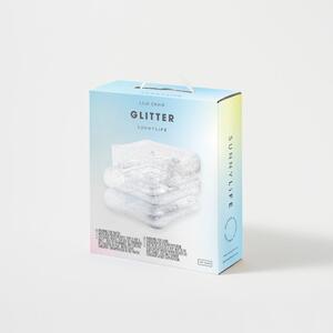 Glitter átlátszó felfújható matrac - Sunnylife