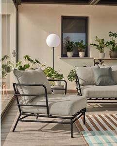 Mareluz bézs fémszerkezetű kerti fotel - Kave Home