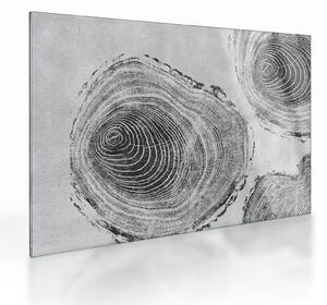 Üveg kép - Fa motívum (70x50 cm)