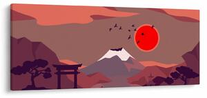 Kép - Fuji hegység (120x50 cm)