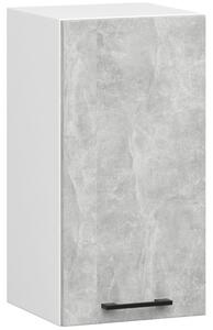 Felső konyhaszekrény Ozara W40 H580 (fehér + beton)
