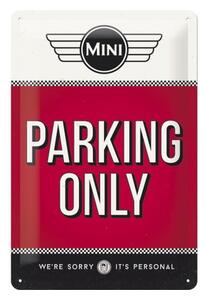 Mini Cooper Parking Only dekorációs falitábla - Postershop
