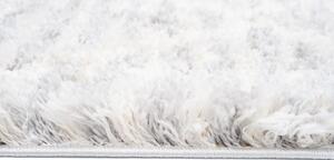 Szürke-fehér MARLEY shaggy szőnyeg Méret: 80x150 cm