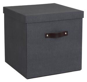 Logan fekete tárolódoboz - Bigso Box of Sweden