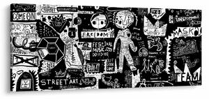 Kép - Graffiti (120x50 cm)