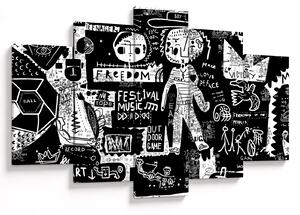 Kép - Graffiti (150x105 cm)