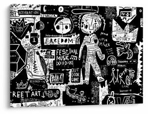 Kép - Graffiti (70x50 cm)