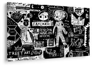Kép - Graffiti (90x60 cm)