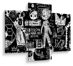 Kép - Graffiti (90x60 cm)