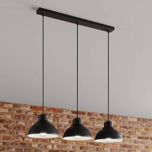 Luminex Sven lógó világítás, 3 izzós, fekete, dimmelhető, Fekete, Nappali / Étkező, fém