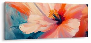 Kép - Festett virág (120x50 cm)
