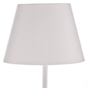 Soho asztali lámpa, kúpos magasság 33 cm, fehér