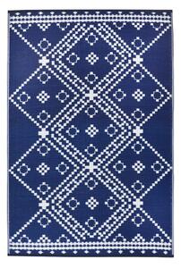 Amber kék-fehér kültéri szőnyeg, 120 x 180 cm - Green Decore